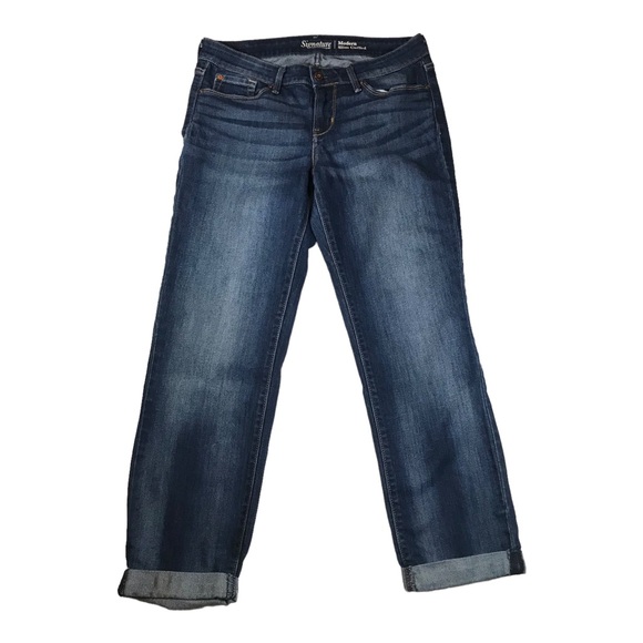 Levi’s Signature Modern Slim Cuffed Jeans - Picture 4 of 12